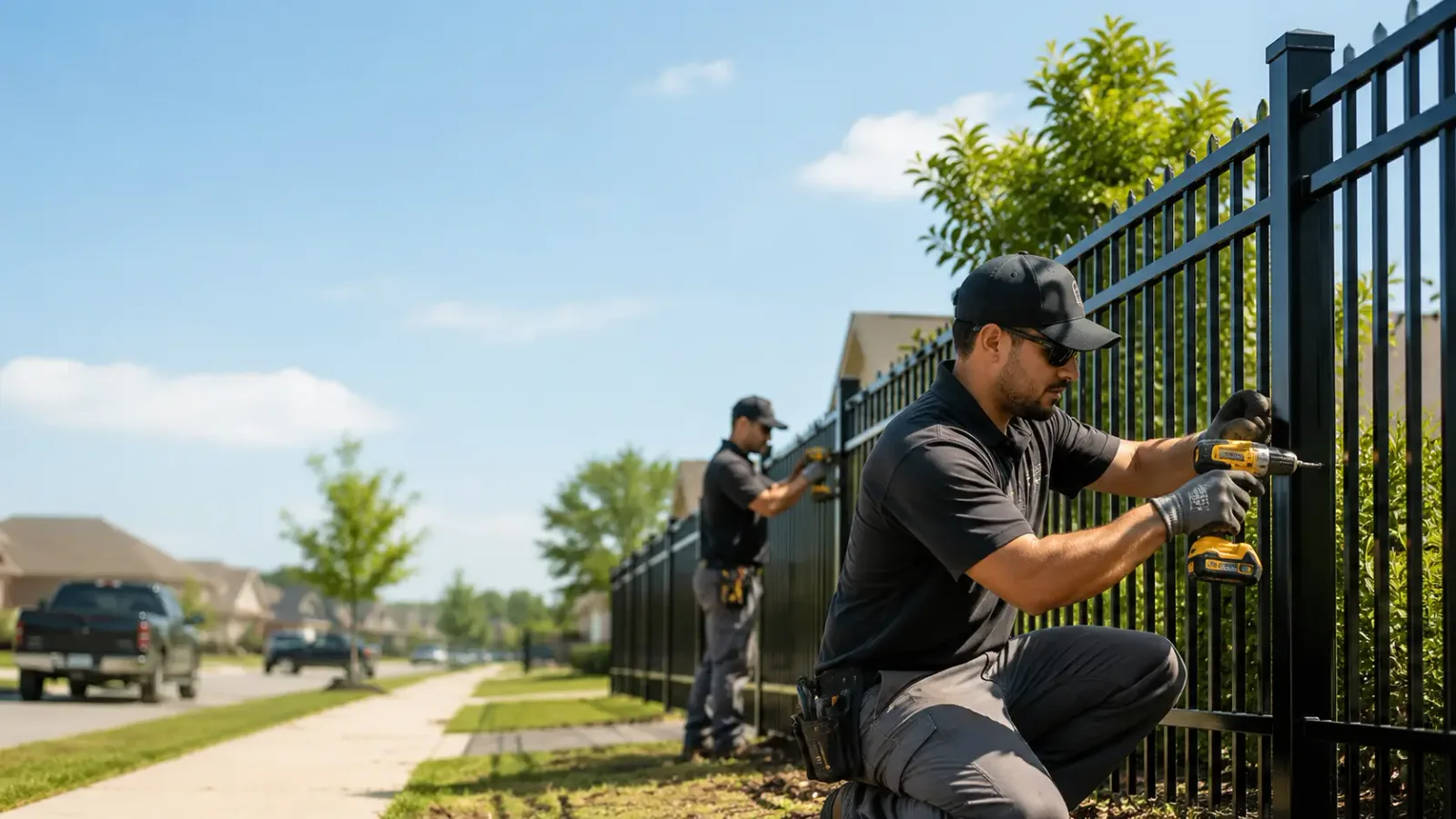 Metal Fence Installation in Spencerville, MD